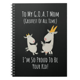 Cuaderno Funny Goat Gifts For Mom Women Mama Lover