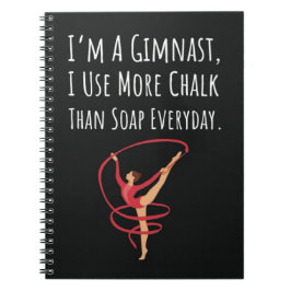 Cuaderno Funny Gymnast Gifts Gymnastics Girl Women Quote