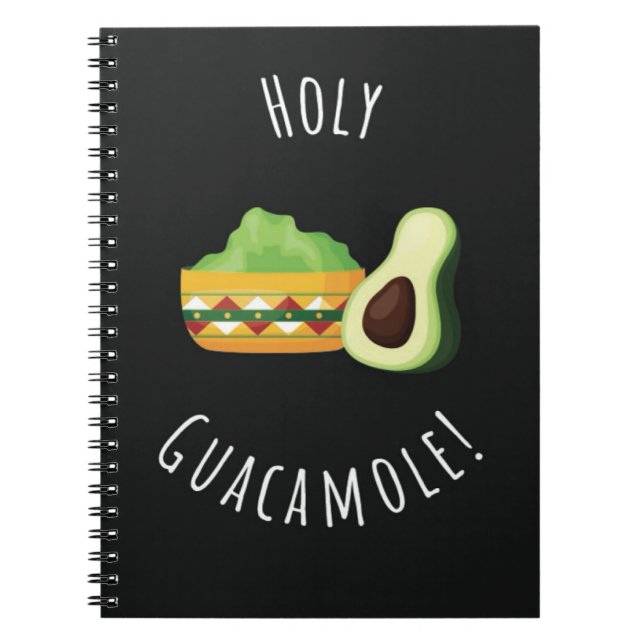 Cuaderno Funny Holy Guacamole Gifts Avocados Cute Fruit (Frente)