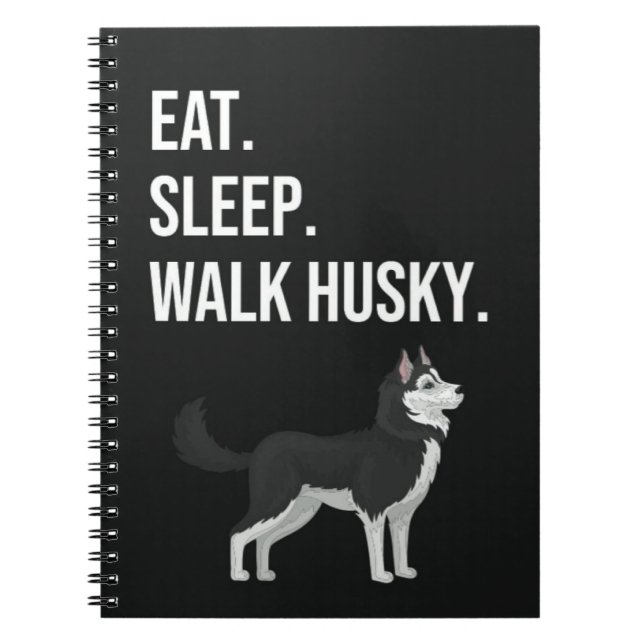 Cuaderno Funny Husky Mom Gifts Siberian Dog Dad Lover Pet (Frente)