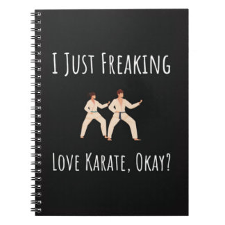 Cuaderno Funny Karate Gifts For Her Him Adult Fighter