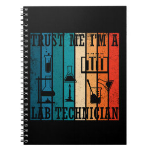 Cuaderno Funny lab técnico de laboratorio
