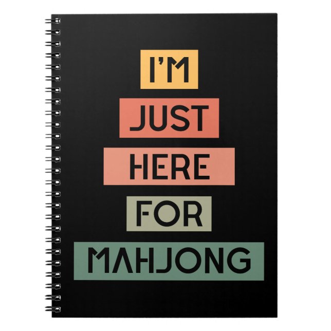 Cuaderno Funny Mahjong (Frente)