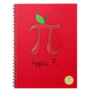 Cuaderno Funny matemática del Apple Pi Day