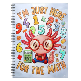 Cuaderno Funny Math Quote Notebook for Kids
