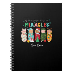 Cuaderno Funny Nicu Enfermera Navidades de Apreciación de E