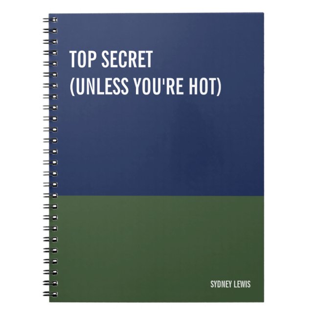 Cuaderno Funny Notebook, Humorous Writing Pad Journal, Note (Frente)