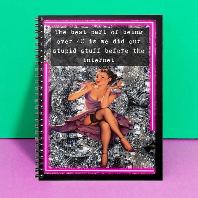Cuaderno Funny Notebook Journal Best Friend Gift "40" (Subido por el creador)