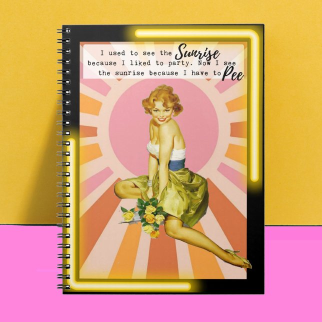 Cuaderno Funny Notebook Journal Best Friend Gift "Sunrise" (Subido por el creador)