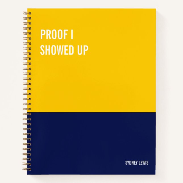 Cuaderno Funny Notebook, Snarky Writing Pad Journal, Note (Anverso)