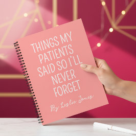 Cuaderno Funny Nurse Notebook Custom Journal for Nurse Gift