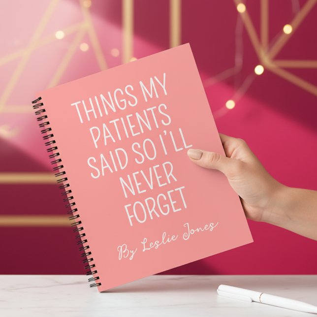 Cuaderno Funny Nurse Notebook Custom Journal for Nurse Gift (Funny Nurse Notebook Gift — Personalized Journal for Nurse Appreciation, Coworker, or Graduation)