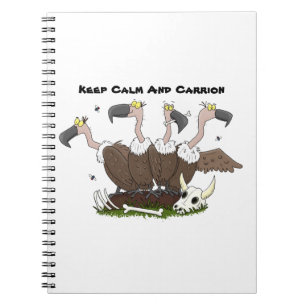 Cuaderno Funny personalizado de humor de buitres
