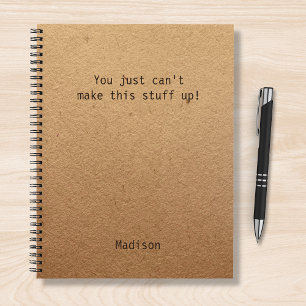 Cuaderno Funny Personalized Notes Office Meeting