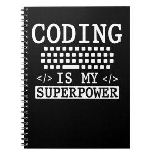 Cuaderno Funny Programador Informático Coder