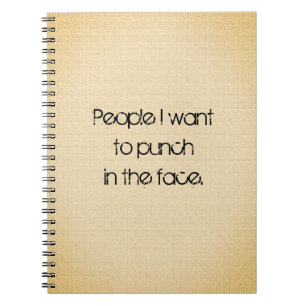 Cuaderno Funny Quote Note Keeping