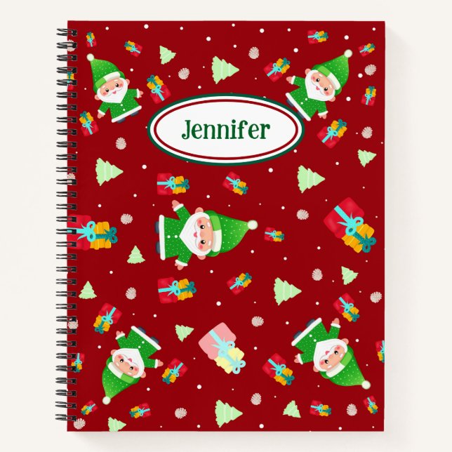 Cuaderno Funny Santa (Anverso)