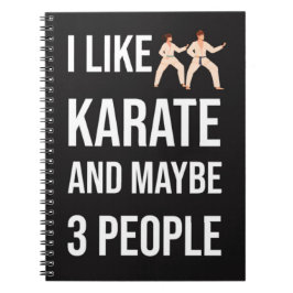 Cuaderno Funny Sarcastic Karate Gifts Martial Arts Fighter