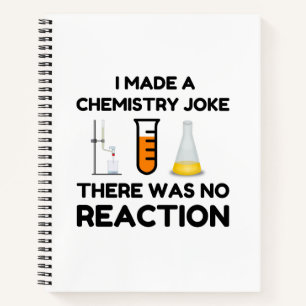Cuaderno Funny Science lover chemistry chiste