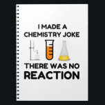 Cuaderno Funny Science lover chemistry chiste<br><div class="desc">Chiste de química científica divertida</div>