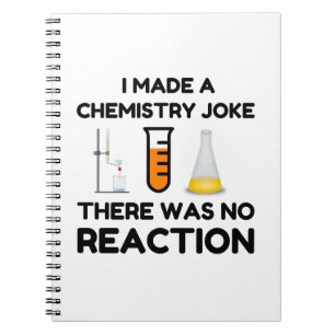 Cuaderno Funny Science lover chemistry chiste