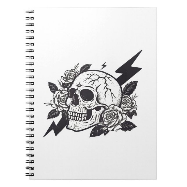 Cuaderno Funny Skull Lover (Frente)