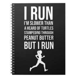 Cuaderno Funny Slow Runner Regalos Ejecutando Humor De Equi