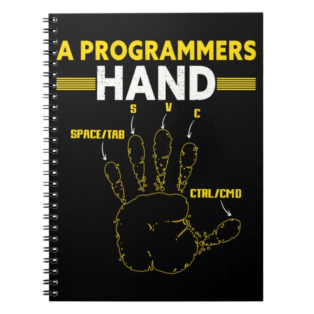 Cuaderno Funny Software Developer Nerd Programmer Coding (Frente)