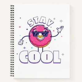 Cuaderno Funny "Stay Guay" Design con un carácter extravaga