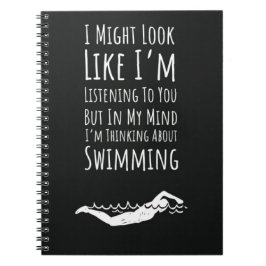 Cuaderno Funny Swim Gifts For Swimmers Swimming Sports Team