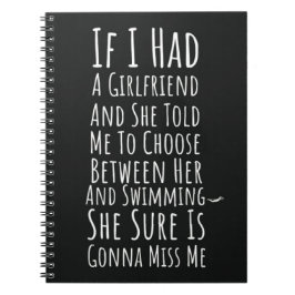 Cuaderno Funny Swimming Men Gifts Humor Swimmer For Him 