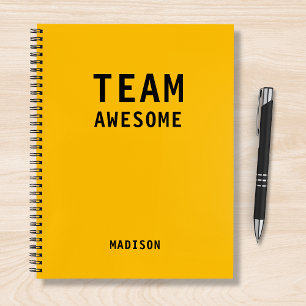 Cuaderno Funny Team Personalized Notes Office Meeting