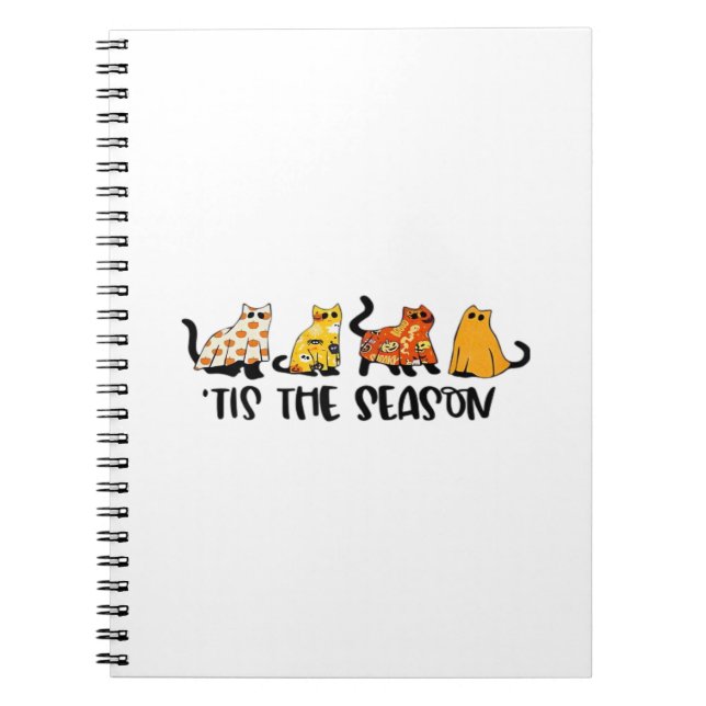 Cuaderno Funny Tis The Season Spooky Halloween Costume (Frente)