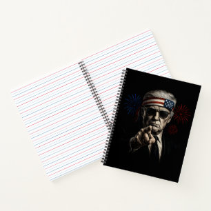 Cuaderno Funny Trump Golfo De Estados Unidos 2025 4 De Juli