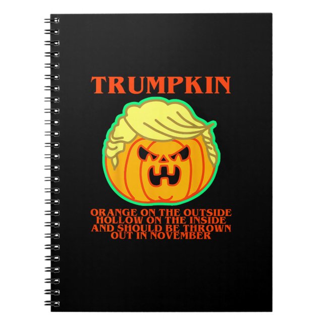 Cuaderno Funny Trumpkin (Frente)