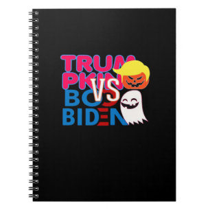Cuaderno Funny Trumpkin contra Boo Biden Clase de Diseño Ha