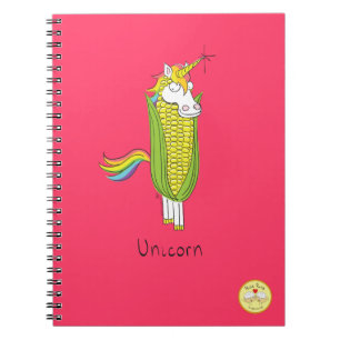 Cuaderno Funny Unicorn Cute Kids Personalizado