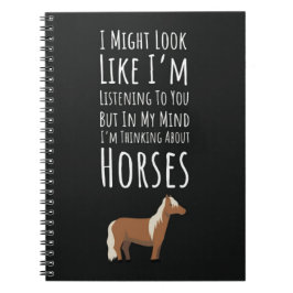 Cuaderno Funny Unique Gifts For Horse Lovers Equine Humor
