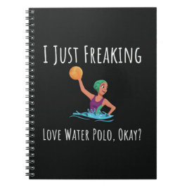 Cuaderno Funny Water Polo Ornaments Jugador Piscina Deporti