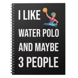 Cuaderno Funny Waterpolo Gifts Jugador Sport Humor Fan