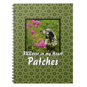 Cuaderno FURever In My Heart Green Pattern Mascota Template