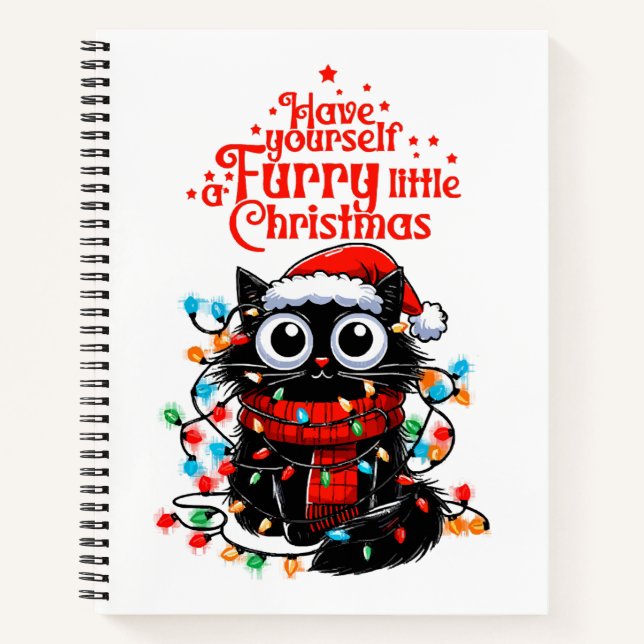 Cuaderno Furry Little Navidades (Anverso)