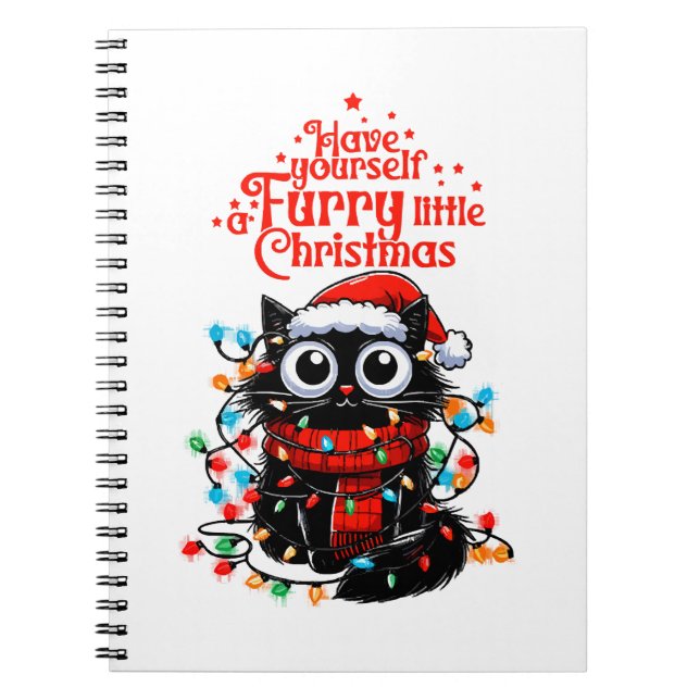 Cuaderno Furry Little Navidades (Frente)
