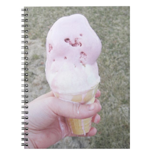 Cuaderno Fusión de crema de hielo en portátiles (Frente)
