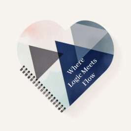 Cuaderno Fusión de Geometría Orgánica | Acuarela
