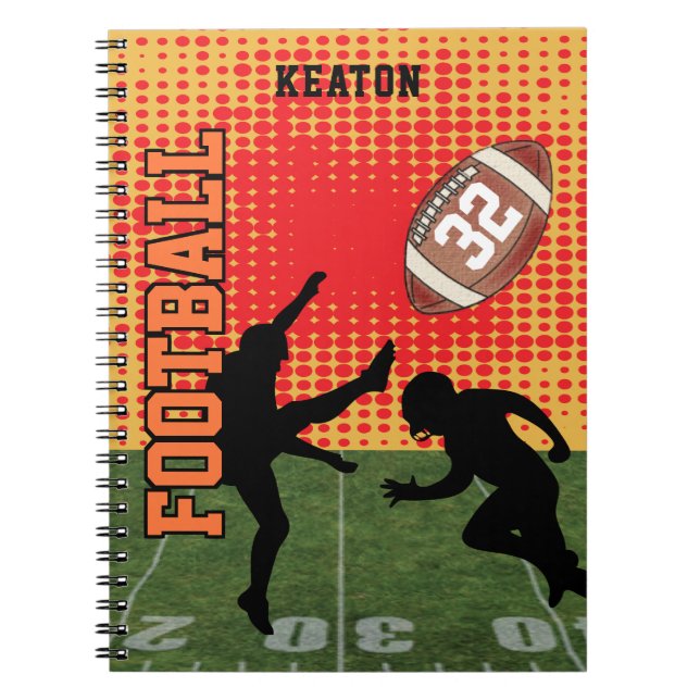 Cuaderno Fútbol americano 🏈 - Juego (Frente)