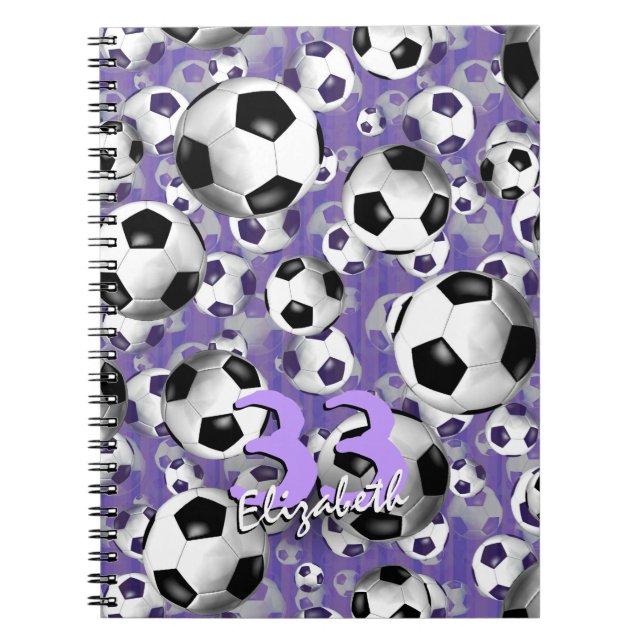 Cuaderno Fútbol Balz! chicas futbolín personalizado (Frente)