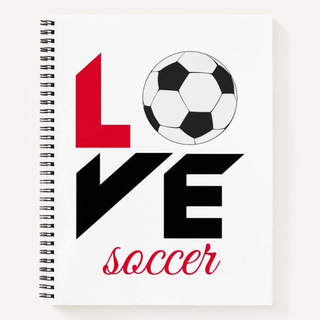 Cuaderno Fútbol de amor (Anverso)