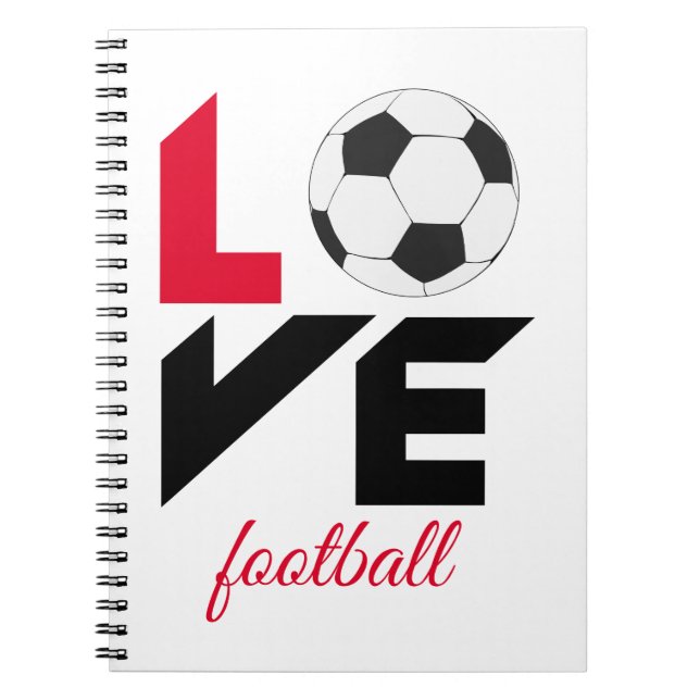 Cuaderno Fútbol de amor (Frente)