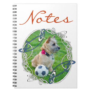 Cuaderno Fútbol de Terrier Cairn